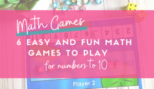 Math games to play in math stations