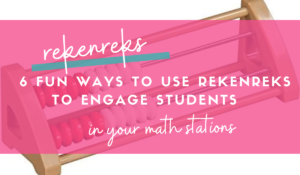 rekenreks activities for math