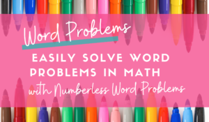 Numberless word problems