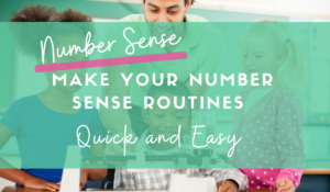 Number sense routines