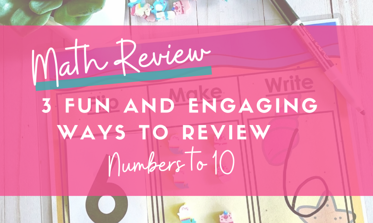 math review for Numbers to 10