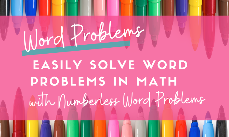 Numberless word problems